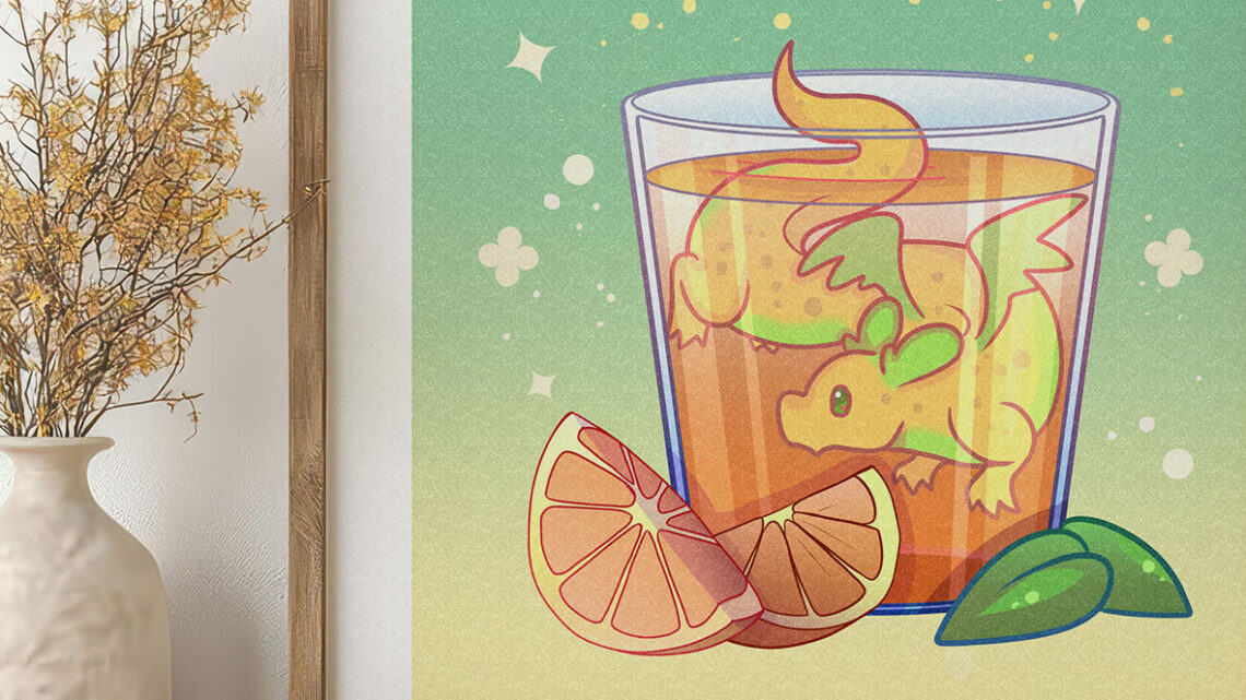 Brewdragon Poster Orange Juice