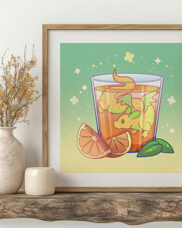 Brewdragon Poster Orange Juice