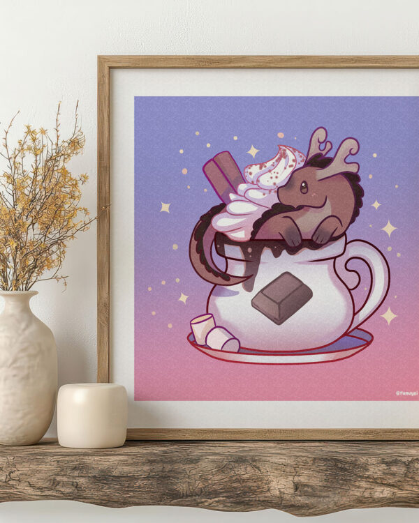 Brewdragon Poster Hot Chocolate